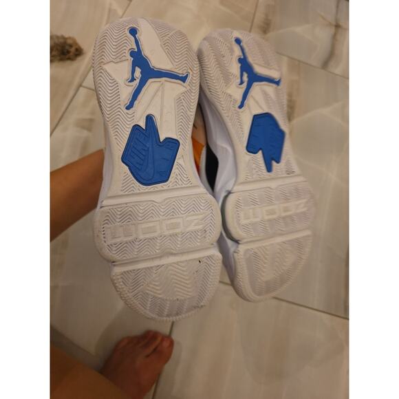 Nike Jordan Zoom ‘92 Women's Size 9 White Black Siren Red Yellow CK9184-102 - Picture 10 of 16